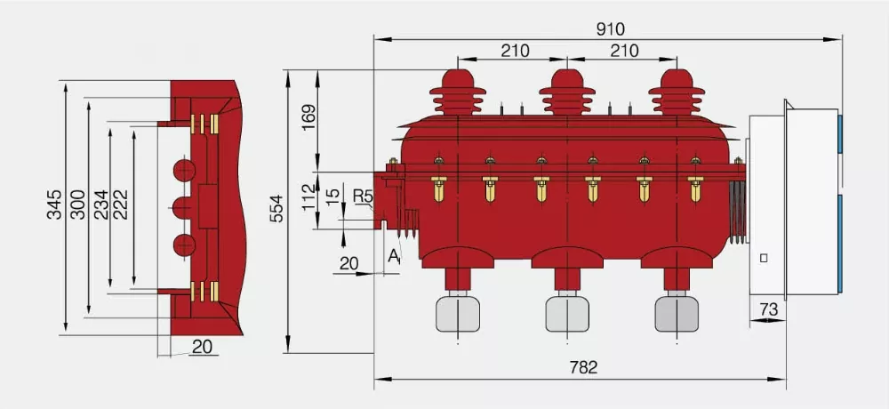 12kV Indoor SF6 Load Break Switch
